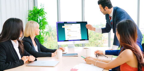 Customer experience and review analysis by modish computer software for corporate business