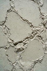 Cracked Grey Plaster Slabs, Urban Concrete Texture