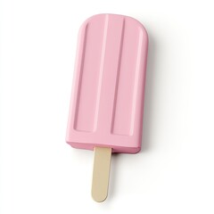 Pink popsicle on a stick (1)