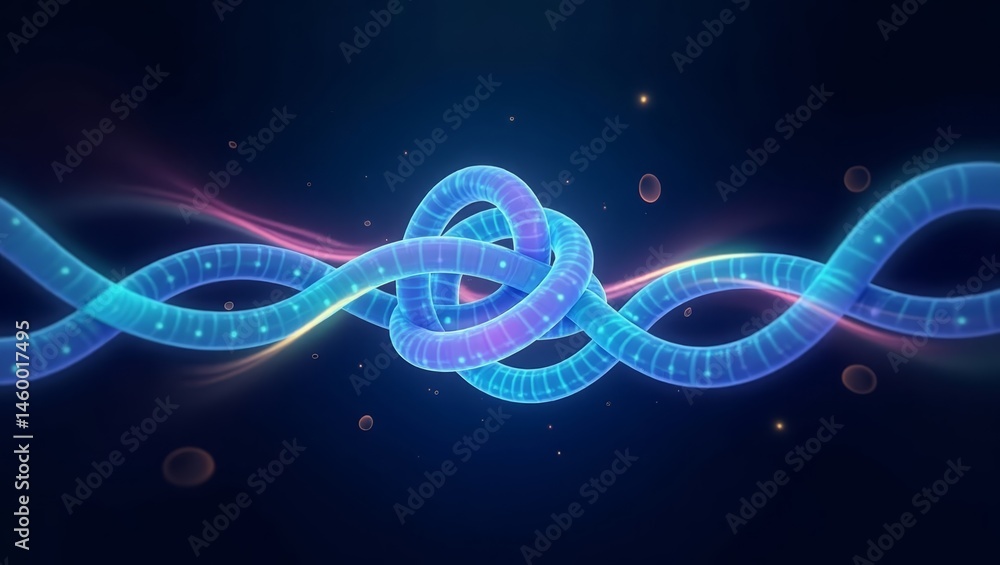 Aufkleber glowing fiber encryption pattern — ready-to-use visual for saas, vpn, and cyber software design