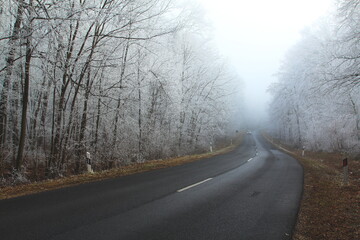 road in winter