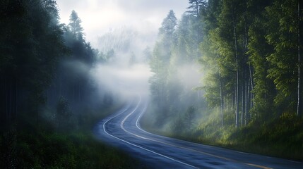 Fototapeta premium morning in the forest