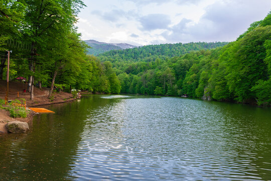 Parz Lich (Clear Lake), mountainous lake near Dilijan, Armenia