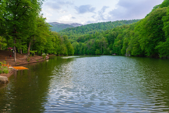 Parz Lich (Clear Lake), mountainous lake near Dilijan, Armenia