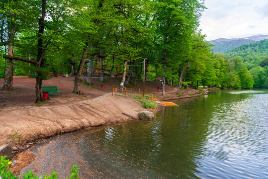 Parz Lich (Clear Lake), mountainous lake near Dilijan, Armenia