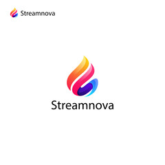  vector flat design s logo