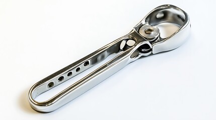 Obraz premium Polished Metal Hand Tool Closeup.