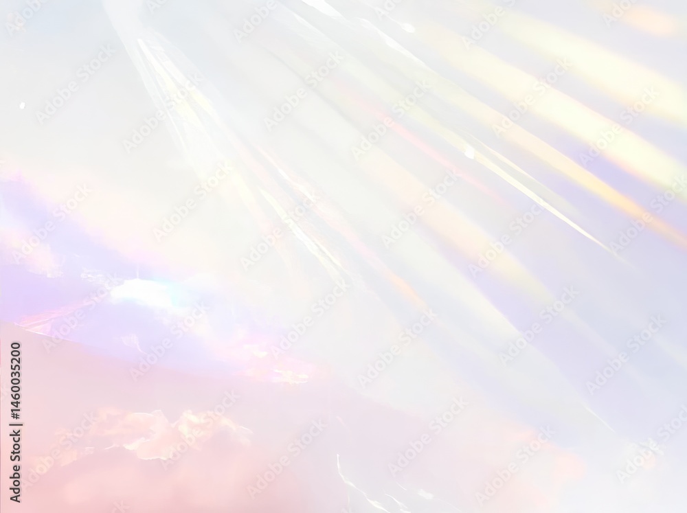 Poster abstract light patterns create a dreamlike atmosphere with soft colors and gentle hues in a serene b