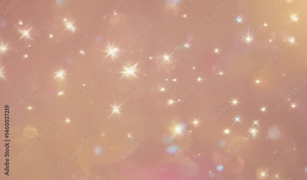 Aufkleber abstract light background with sparkling elements creating a dreamy atmosphere for creative projects
