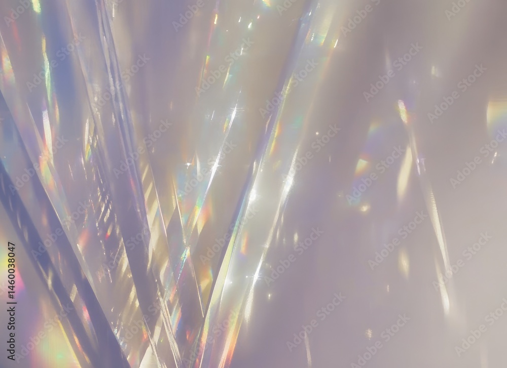 Poster abstract light patterns create a mesmerizing display of colors and reflections in a dynamic backgrou