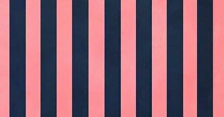 Vertical striped pattern, pink and navy