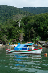 boats on the sea in Brazil