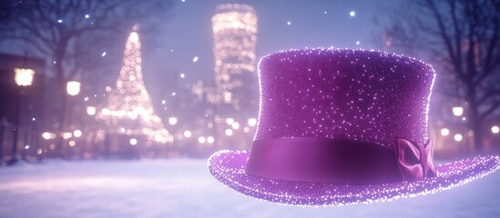 Winter Wonderland Top Hat