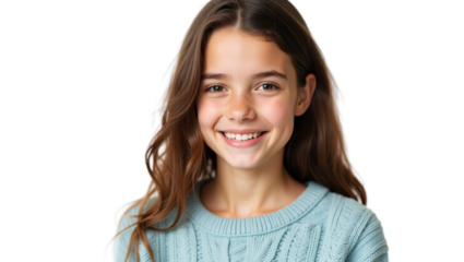 Smiling Girl Portrait - Happy Teenager