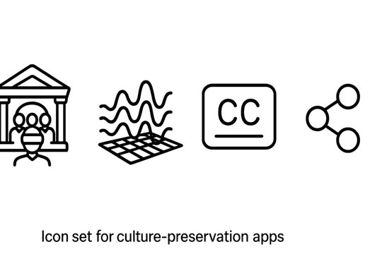 Culture-VR icons integrate hall, score, subtitle, and link features