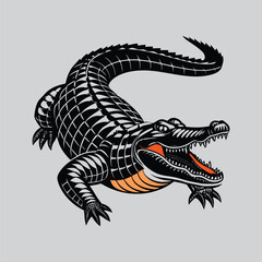 Fearsome Crocodile Sketch – The Essence of Strength