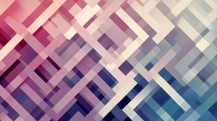 Abstract geometric pattern of overlapping lines and shapes.