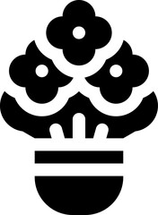 flower bouquet illustration on a white background     