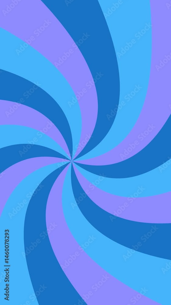 Poster abstract geometrical spiral vortex ray burst background - seamless loop animation