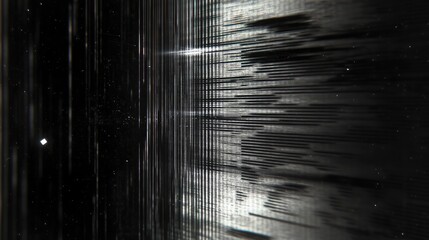 Abstract digital distortion, intricate lines and textures