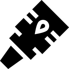 liquid glue illustration on a white background    