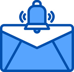mail illustration on a white background     