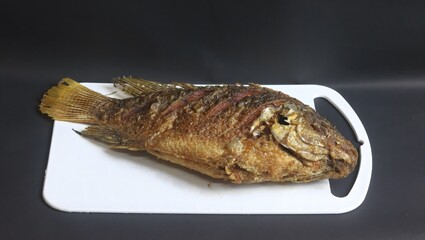 Photo of crispy fried tilapia