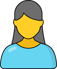 mother illustration on a white background     