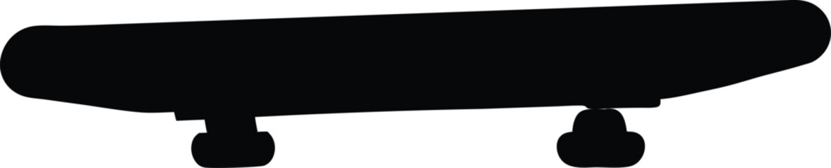 black silhouette of a white horse