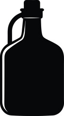 vector illustration of a bottle