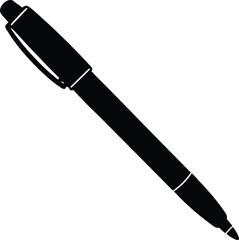 vector illustration of a pen