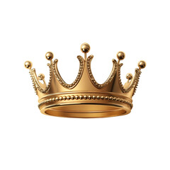 Golden Crown Regal Symbol Royalty Power Success Luxury Wealth