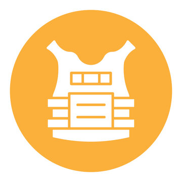 Bullet Proof Vest Icon