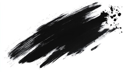 Abstract black paint splatter (1)