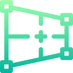 perspective illustration on a white background     