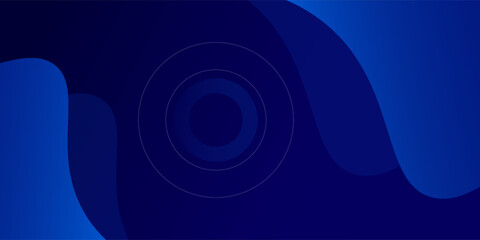 Abstract blue geometric background. Dynamic shapes composition. Eps10 vector