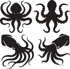 set of octopus