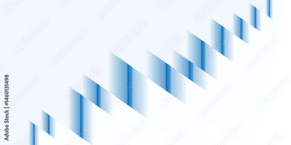 Poster blue and white gradient abstract background vector image.vector illustration with gredient and lines