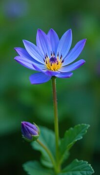 Coreus marginatus in full bloom on a blue flower, corus marginatus, flowers, wildlife