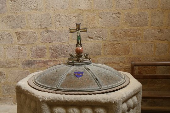 Eglise Saint-Beno&icirc;t, village de Saint Beno&icirc;t du Sault, d&eacute;partement de l'Indre, France