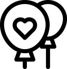 balloon illustration on a white background     