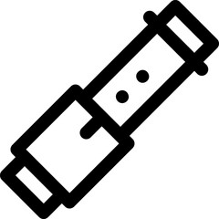 belt illustration on a white background     