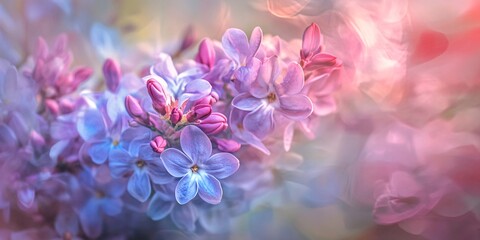 Dreamy Artistic Effect of Spring Blooms with a Soft-focus Finish
