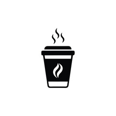 coffee cup icon vector