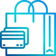 credit card illustration on a white background     