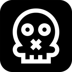 danger illustration on a white background     