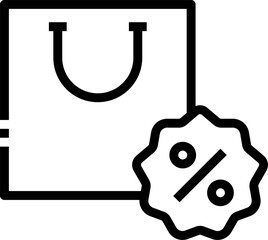 discount illustration on a white background     