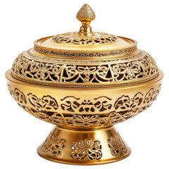 Ornate Gold Incense Burner