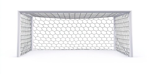 Empty Soccer Goal (1)