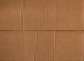 Fototapeta premium closeup of closed cardboard box 